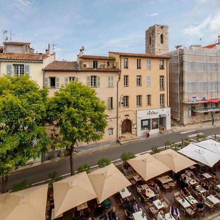 06M - Old Antibes Beautiful Duplex Terrace With Sea View Exterior foto