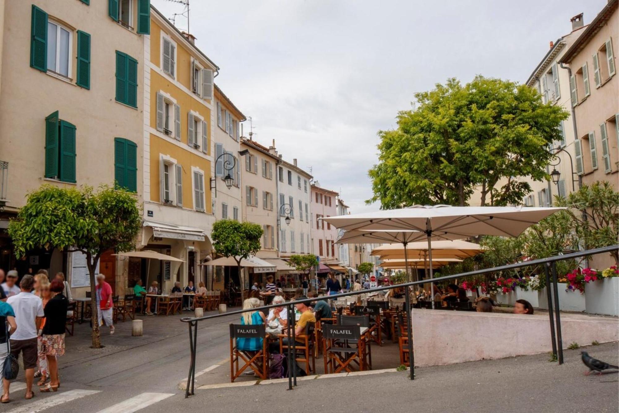 06M - Old Antibes Beautiful Duplex Terrace With Sea View Exterior foto