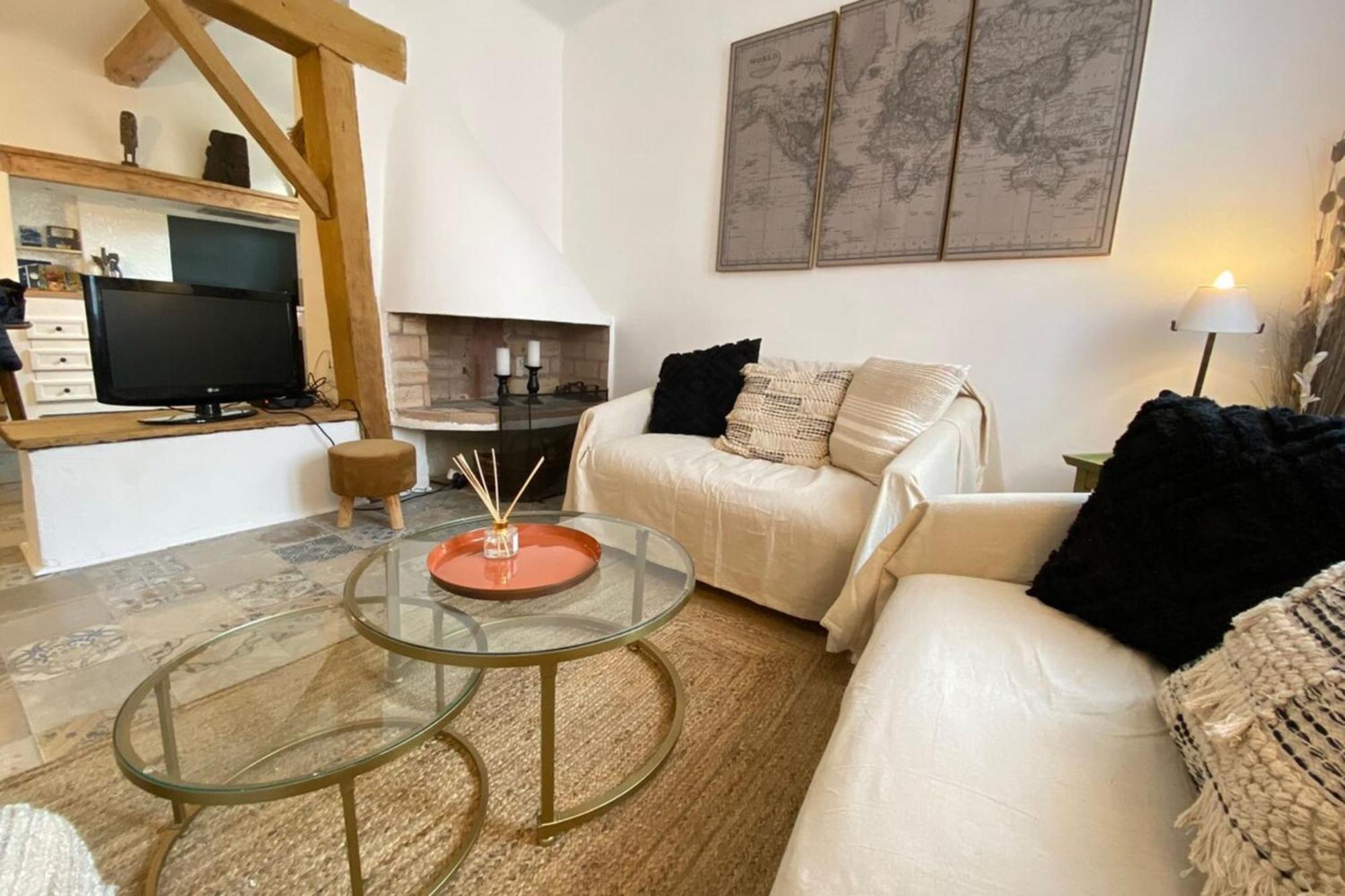 06M - Old Antibes Beautiful Duplex Terrace With Sea View Exterior foto