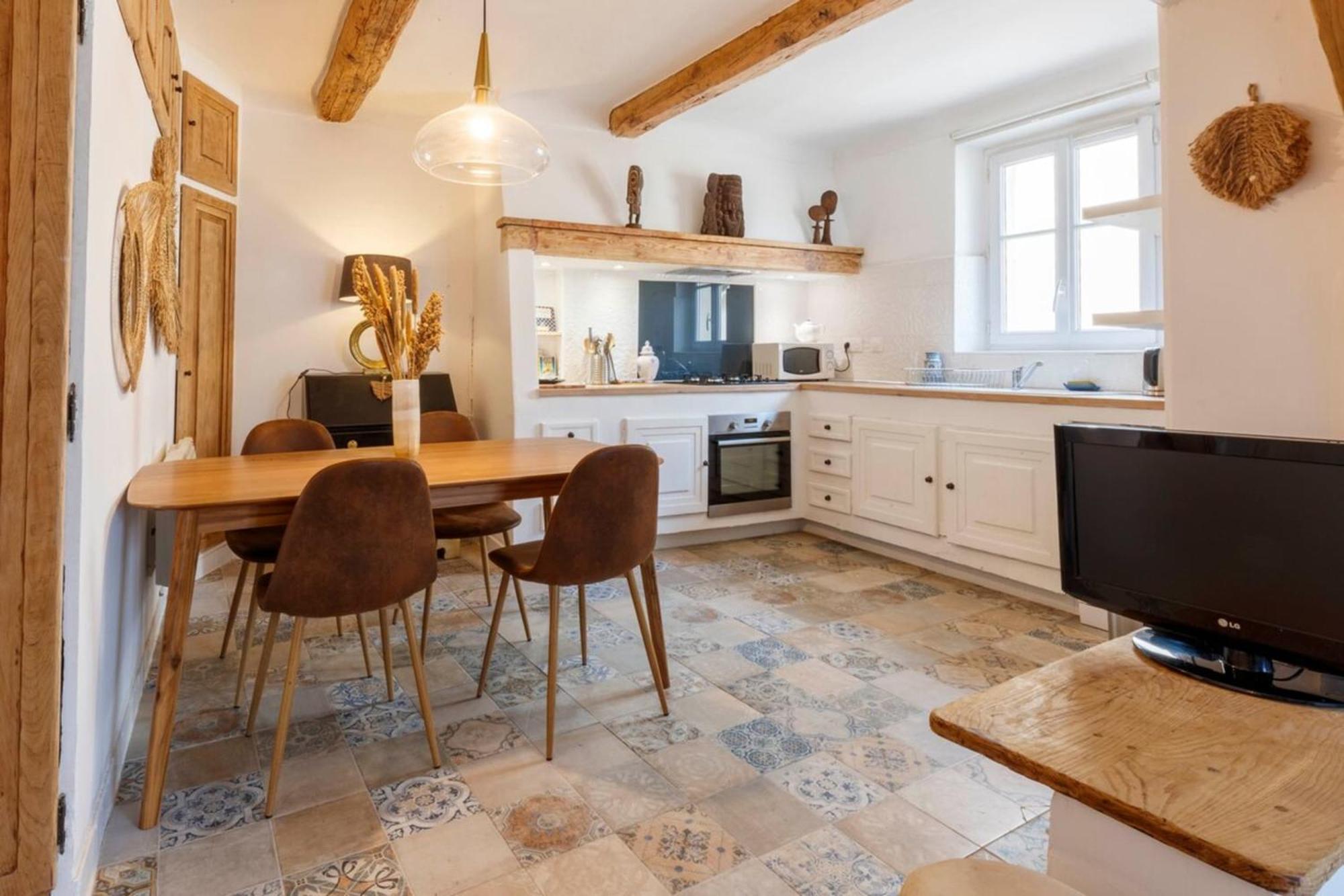 06M - Old Antibes Beautiful Duplex Terrace With Sea View Exterior foto