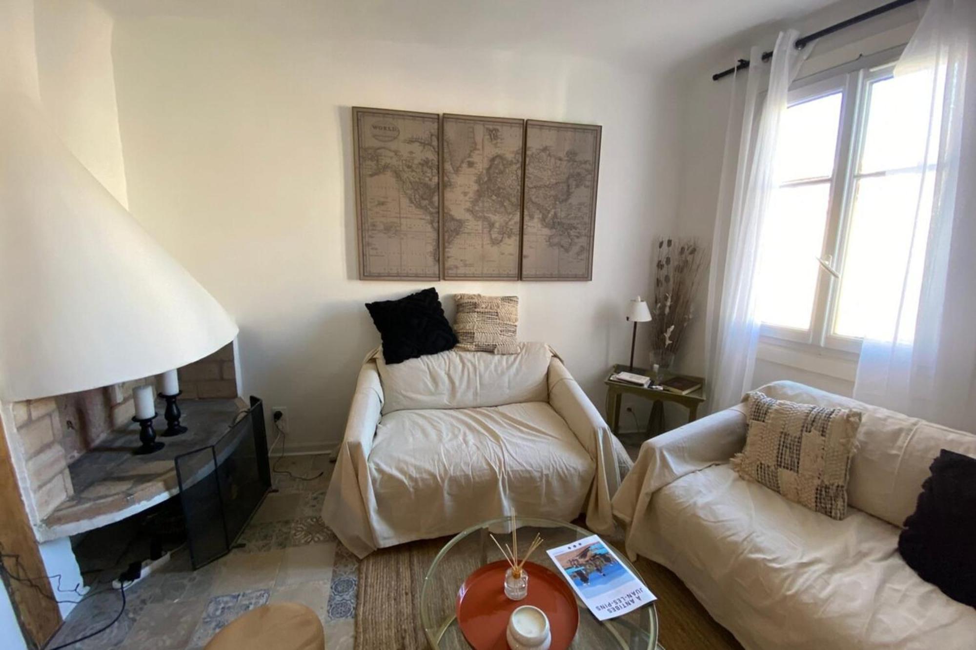 06M - Old Antibes Beautiful Duplex Terrace With Sea View Exterior foto