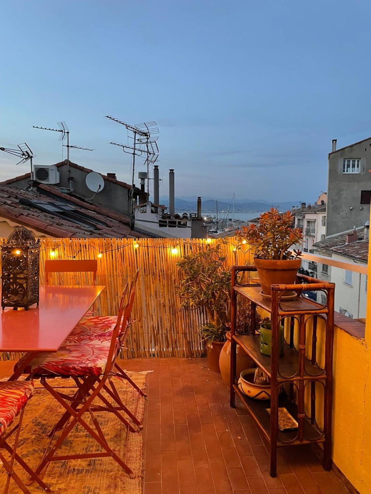 06M - Old Antibes Beautiful Duplex Terrace With Sea View Exterior foto