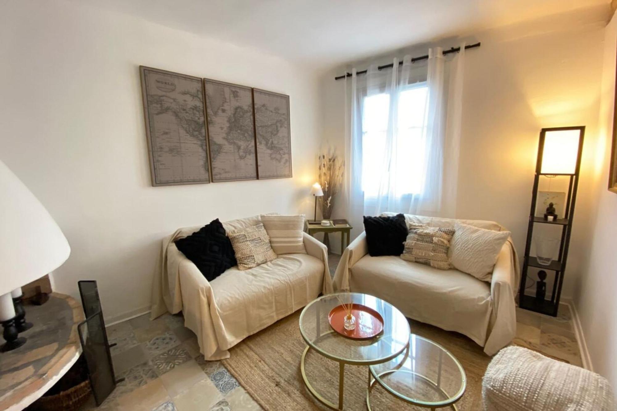 06M - Old Antibes Beautiful Duplex Terrace With Sea View Exterior foto