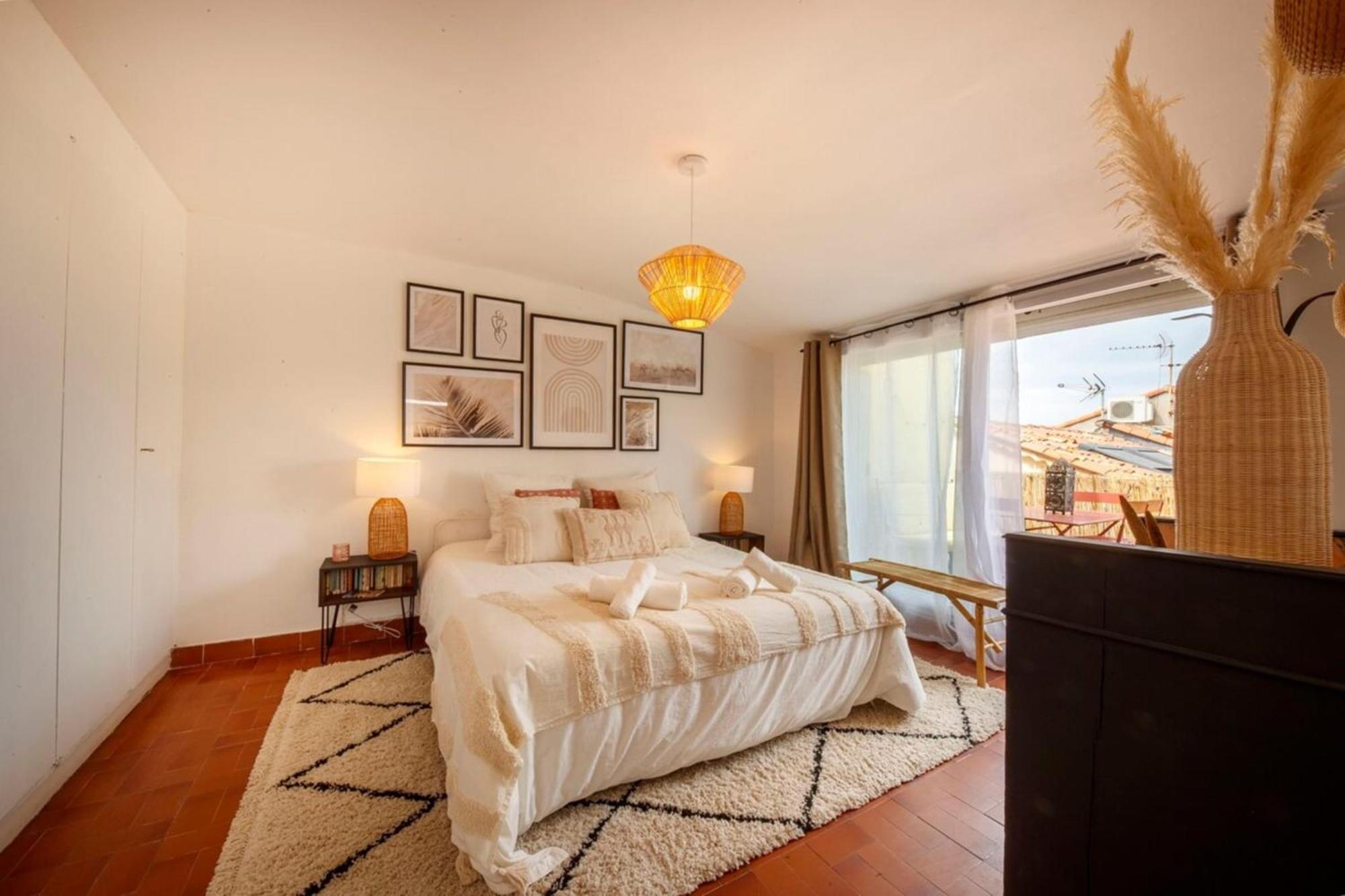 06M - Old Antibes Beautiful Duplex Terrace With Sea View Exterior foto