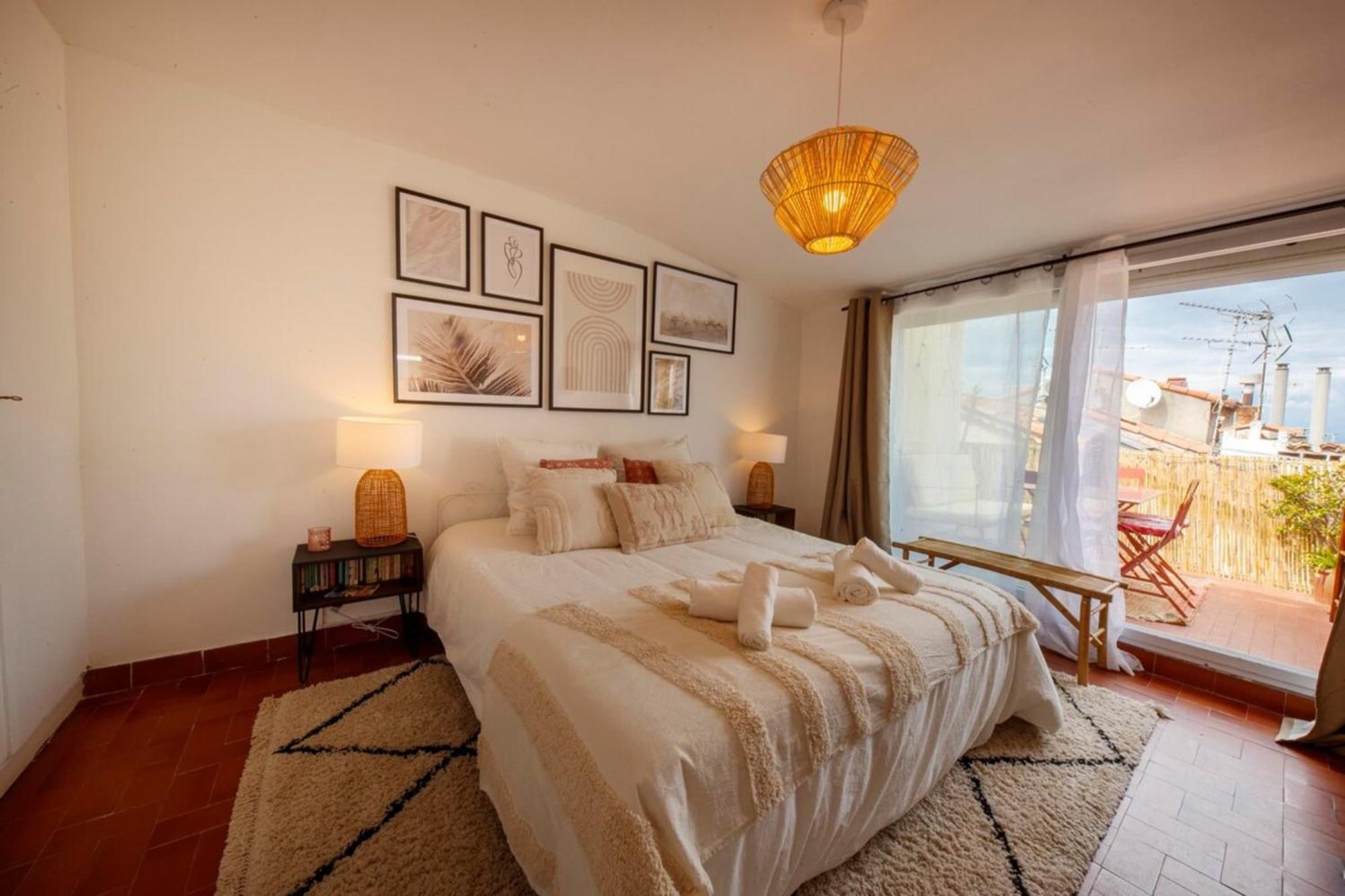 06M - Old Antibes Beautiful Duplex Terrace With Sea View Exterior foto